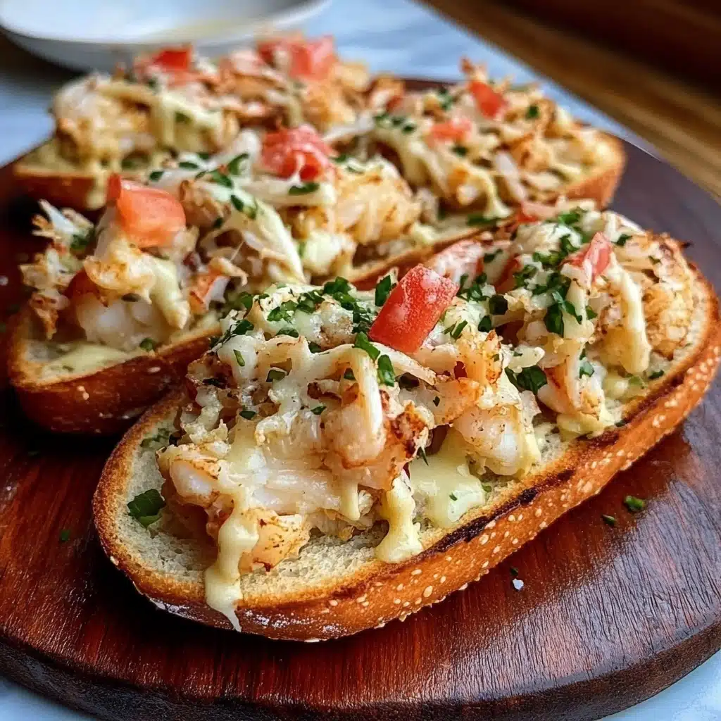 quick and easy crab melts