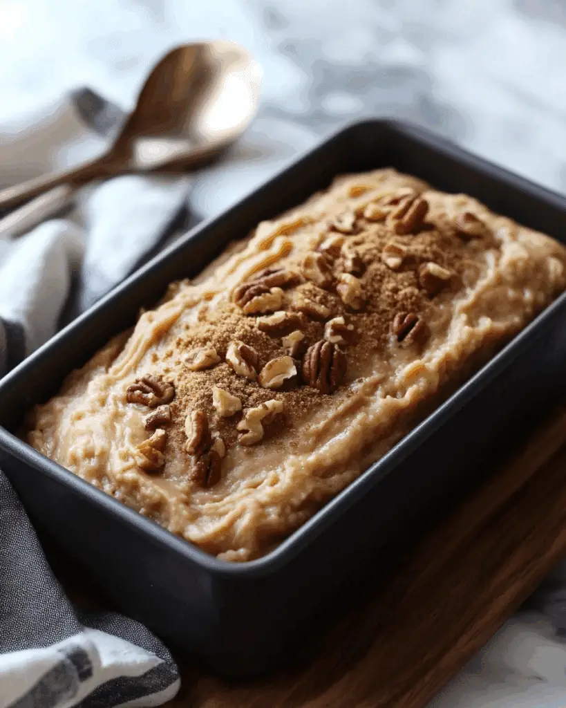 Spiced Applesauce Bread