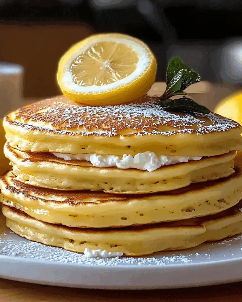 Lemon Ricotta Pancakes