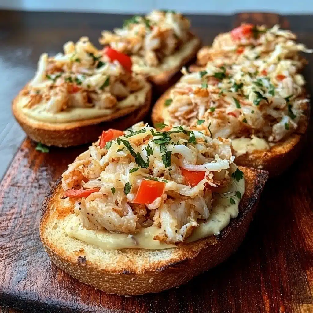 quick and easy crab melts