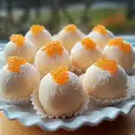 No Bake Orange Creamsicle Truffles