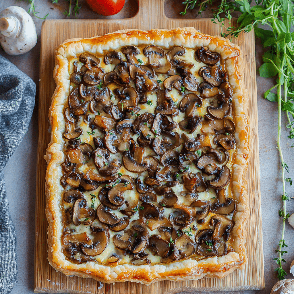 Mushroom Tart