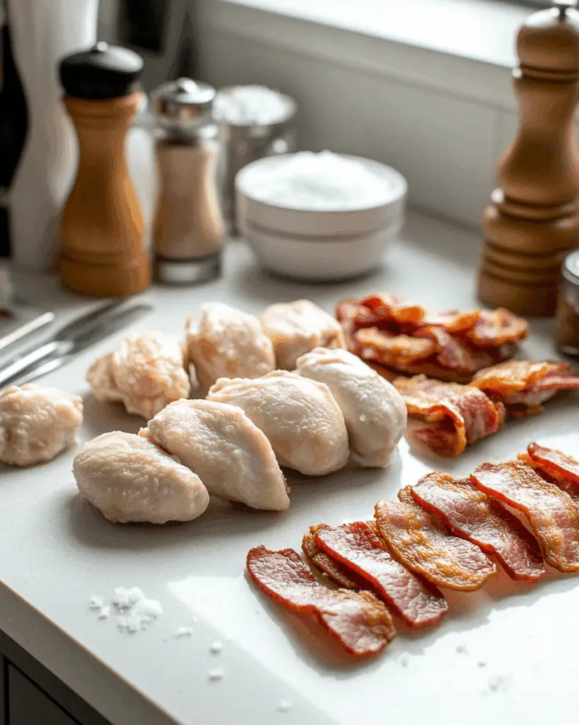 Bacon-Wrapped Chicken Tenders