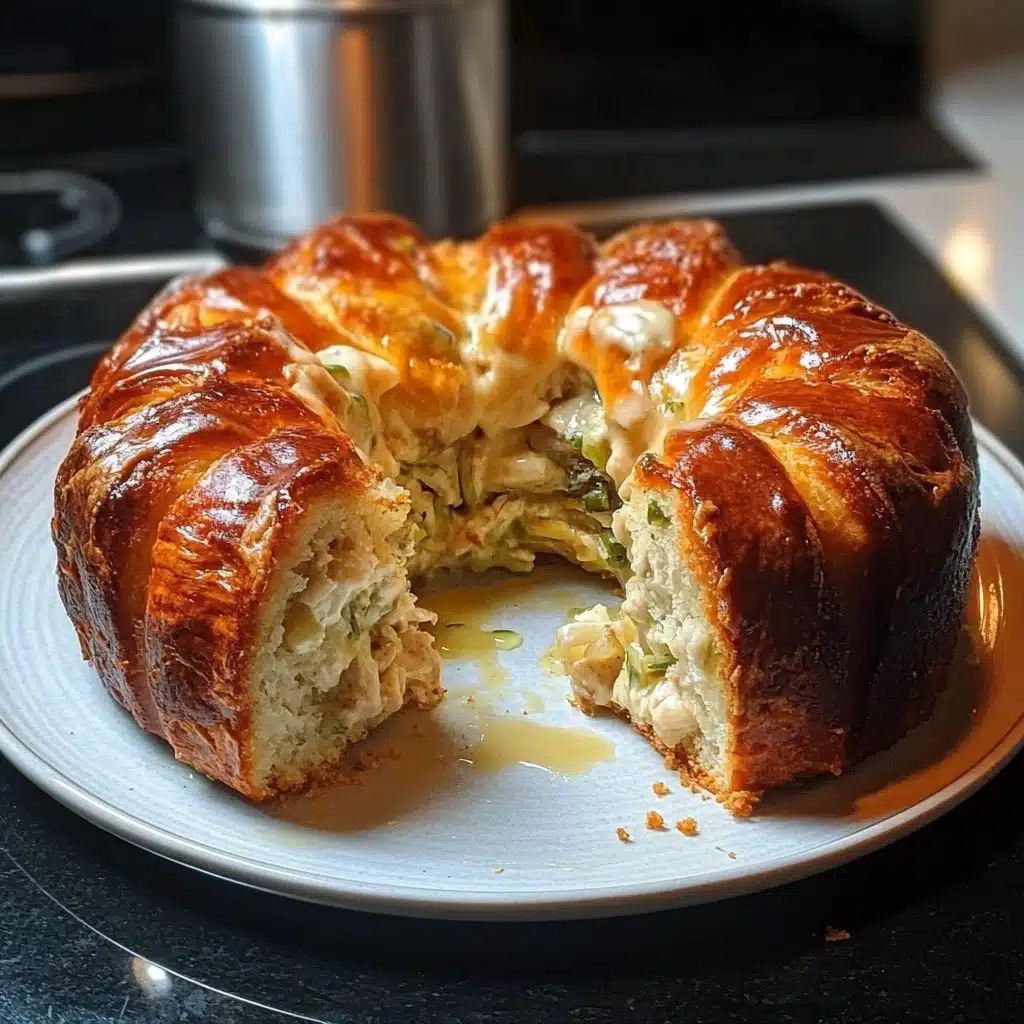 Chicken Alfredo Monkey Bread