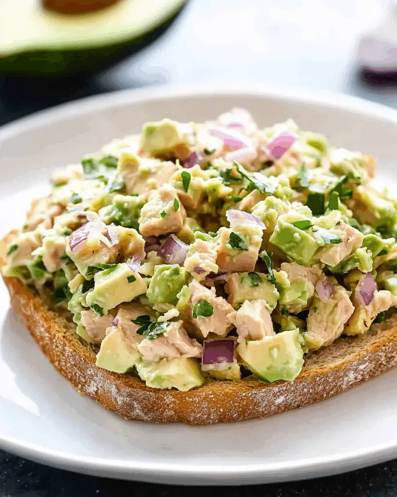 Avocado Tuna Salad