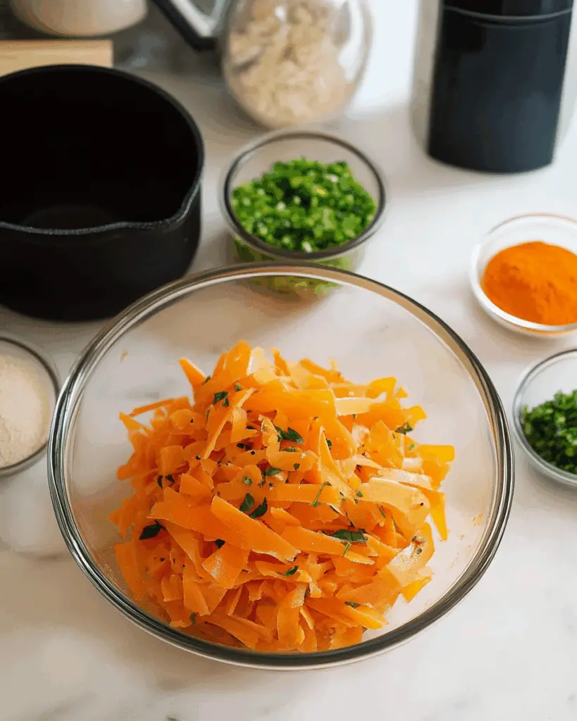 Viral Raw Carrot Salad