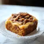 Sweet Potato Cinnamon Roll Cake