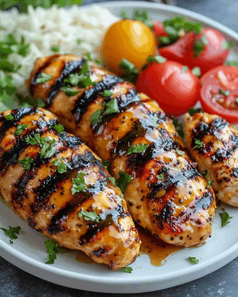 Grilled Honey Mustard Chicken