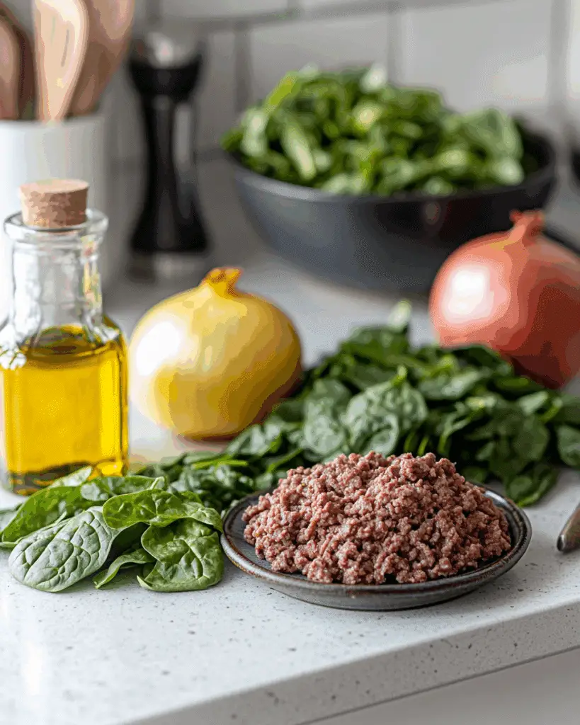 Mediterranean Ground Beef Skillet