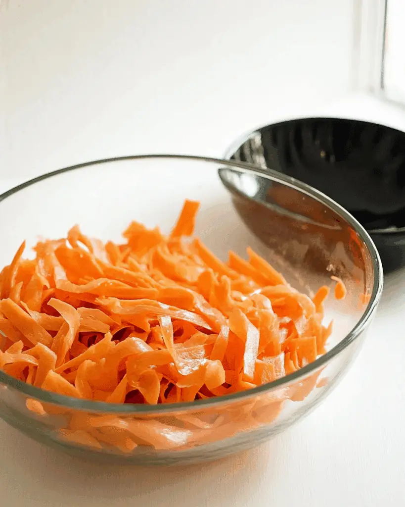 Viral Raw Carrot Salad
