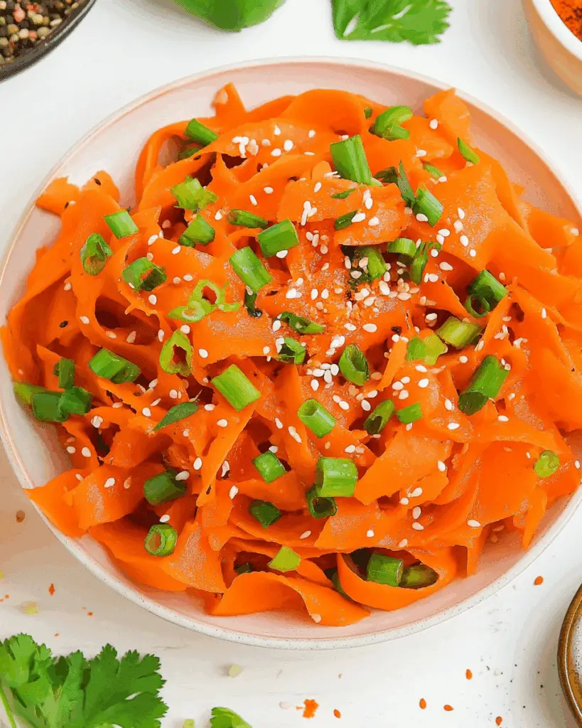 Viral Raw Carrot Salad