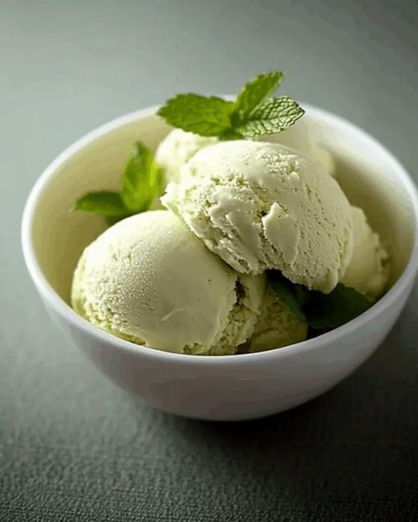 Mint Leaf Ice Cream