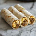 Sausage, Egg, and Cheese Breakfast Roll-Ups