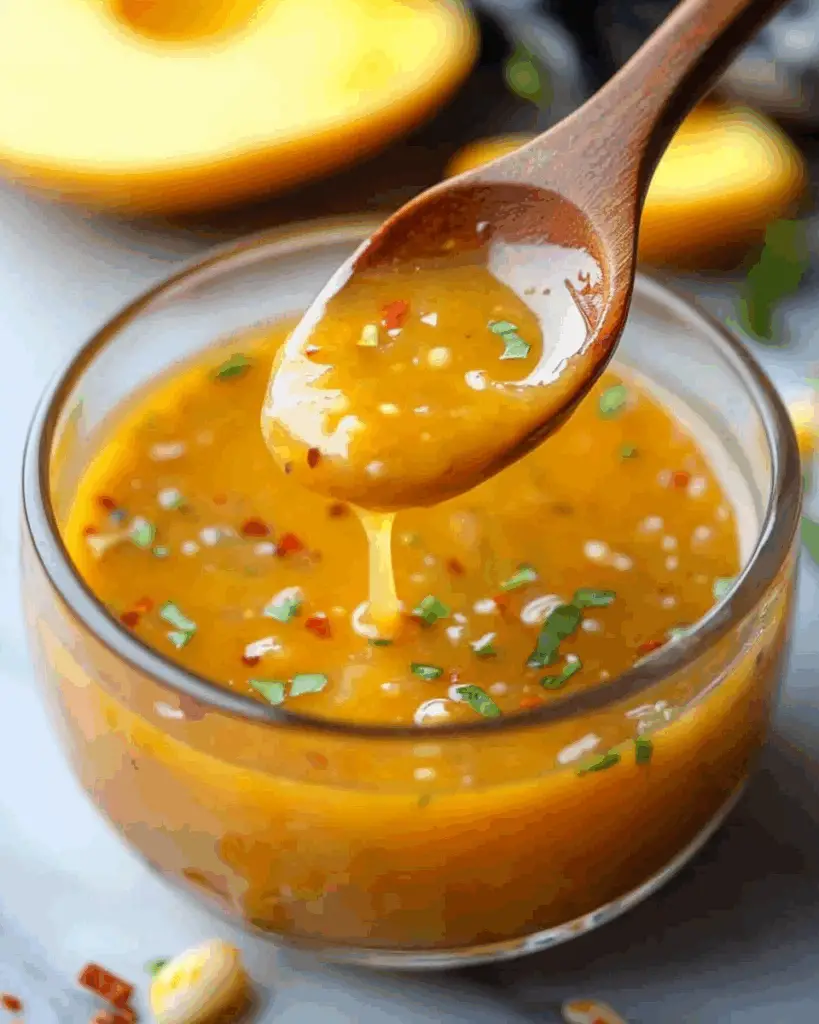 Mango Habanero Honey Garlic Sauce
