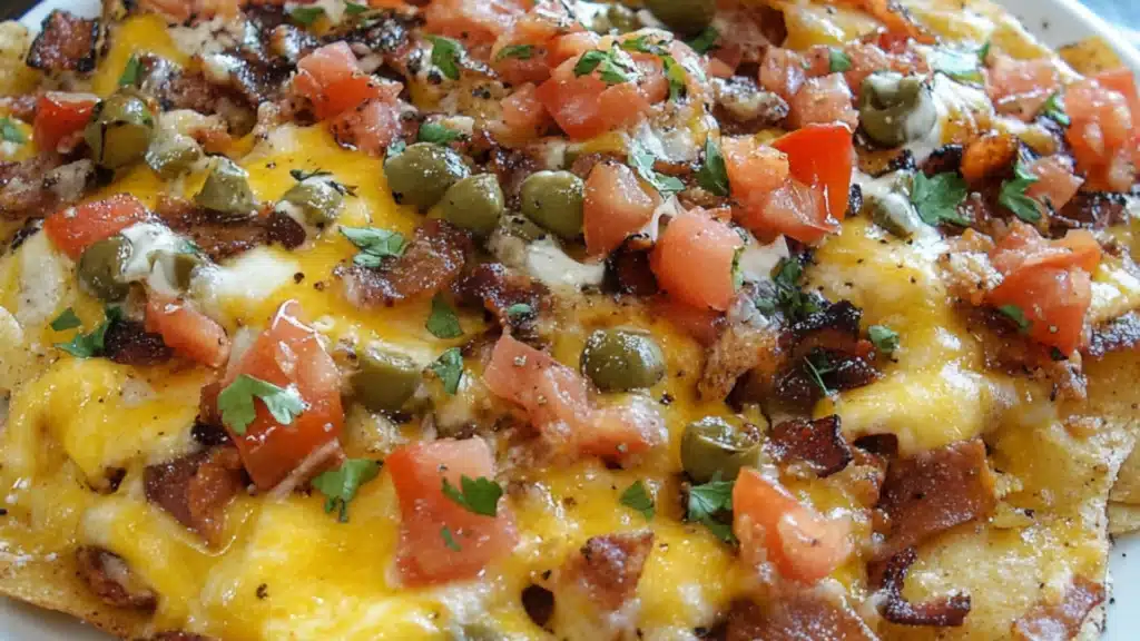 Easy Breakfast Nachos
