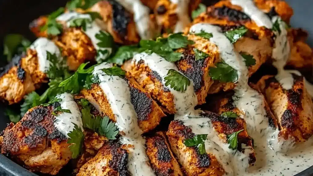 Chicken Shawarma with Garlic Sauce