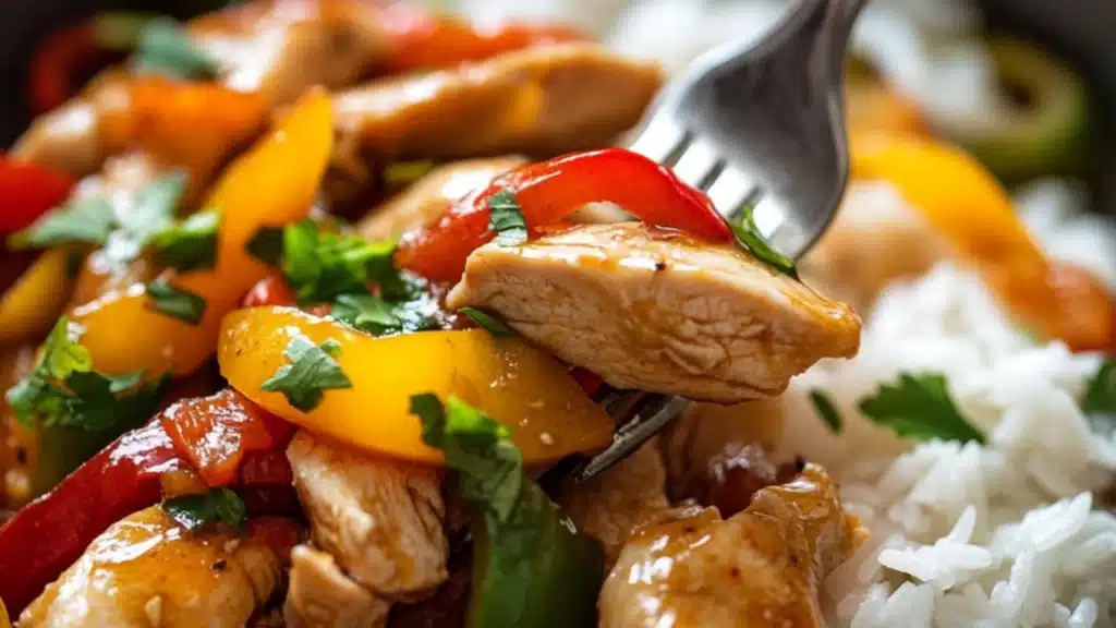 Easy Sheet Pan Cashew Chicken