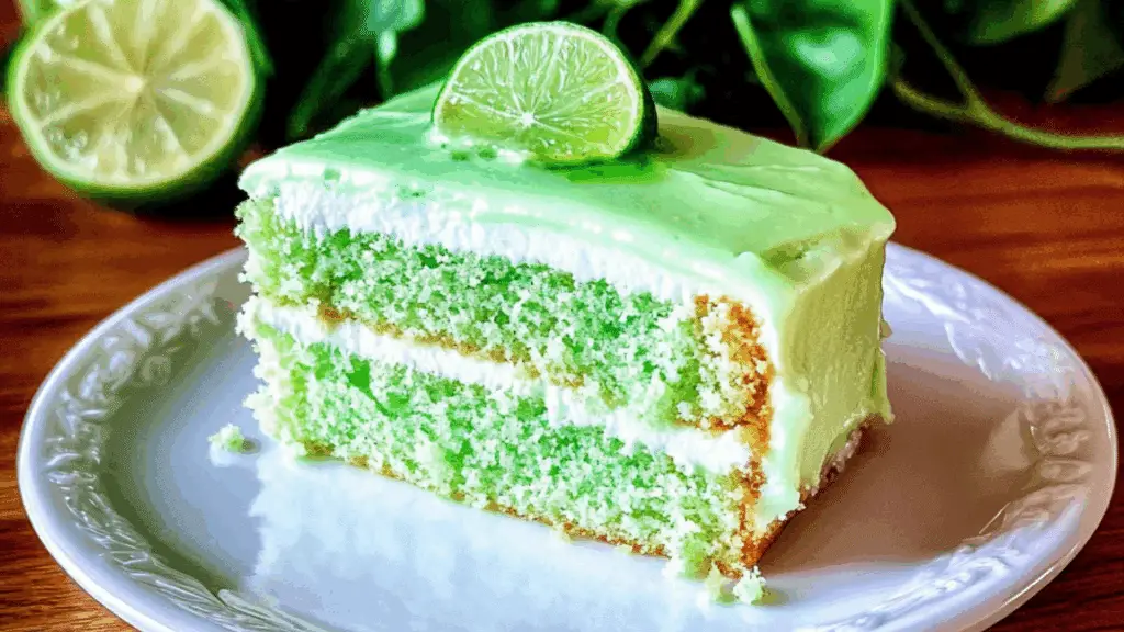 green cake (lime cake)