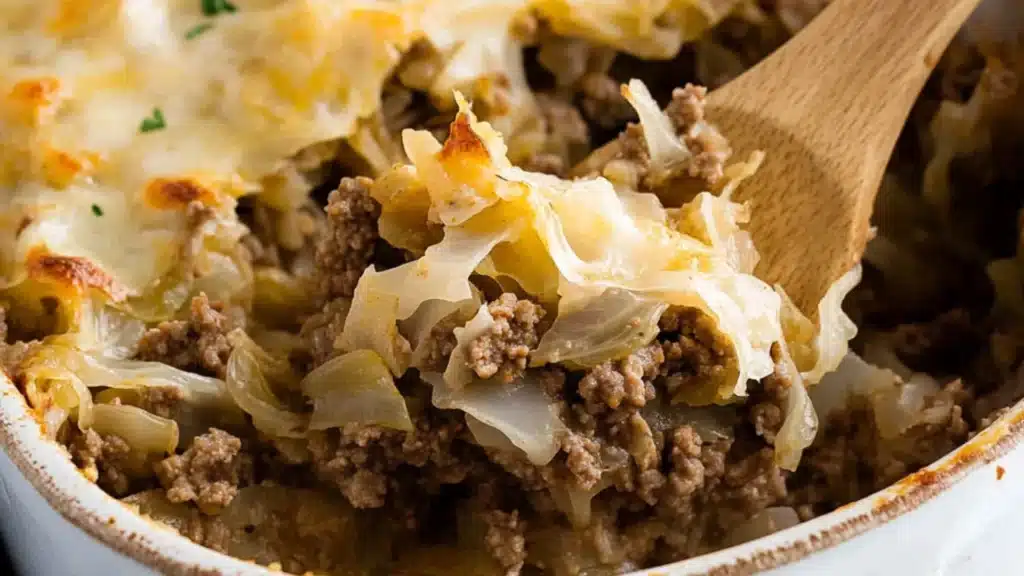 Sauerkraut Casserole Recipe with Ground Beef