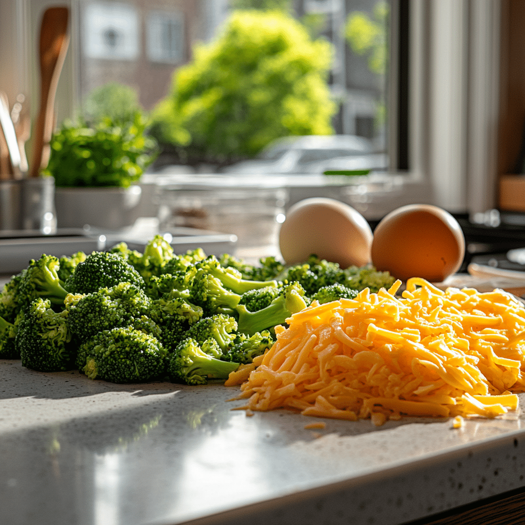 Easy Broccoli Cheese Cups