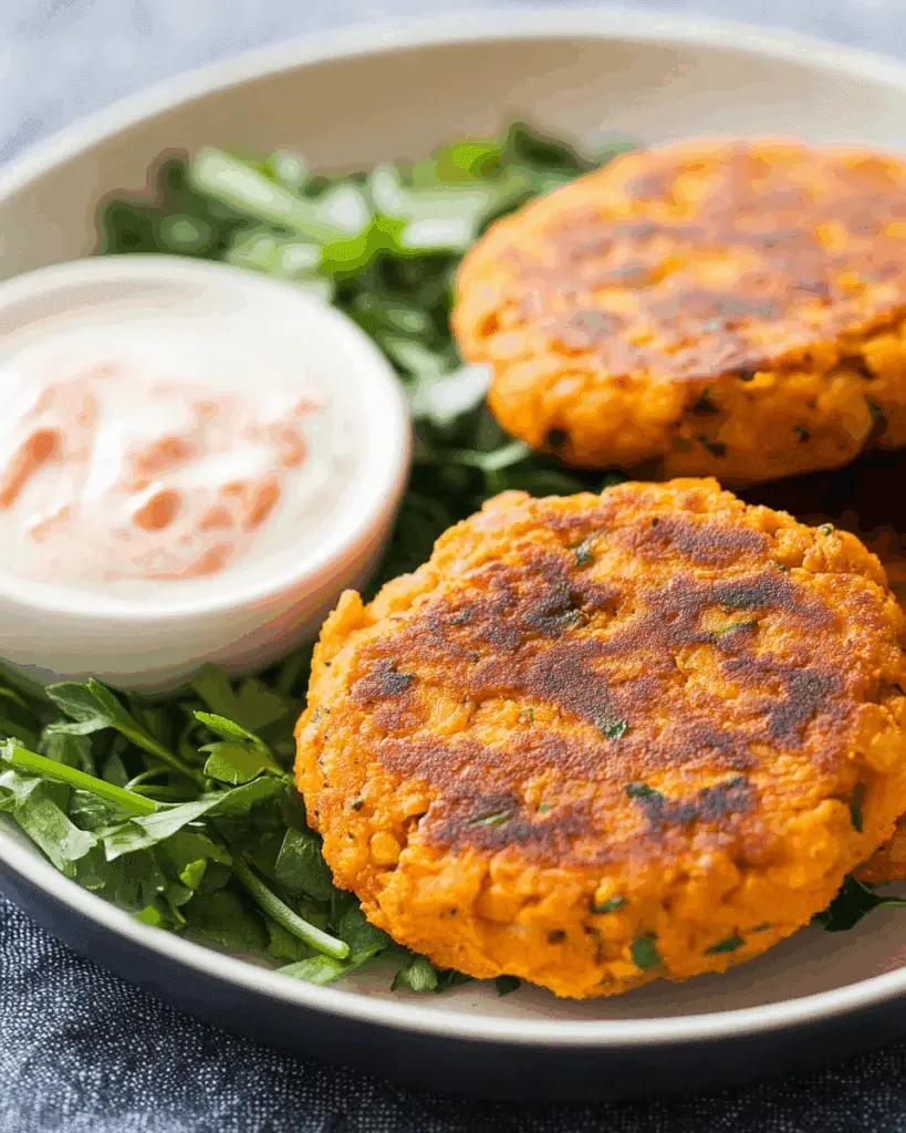 Sweet Potato Chickpea Patties