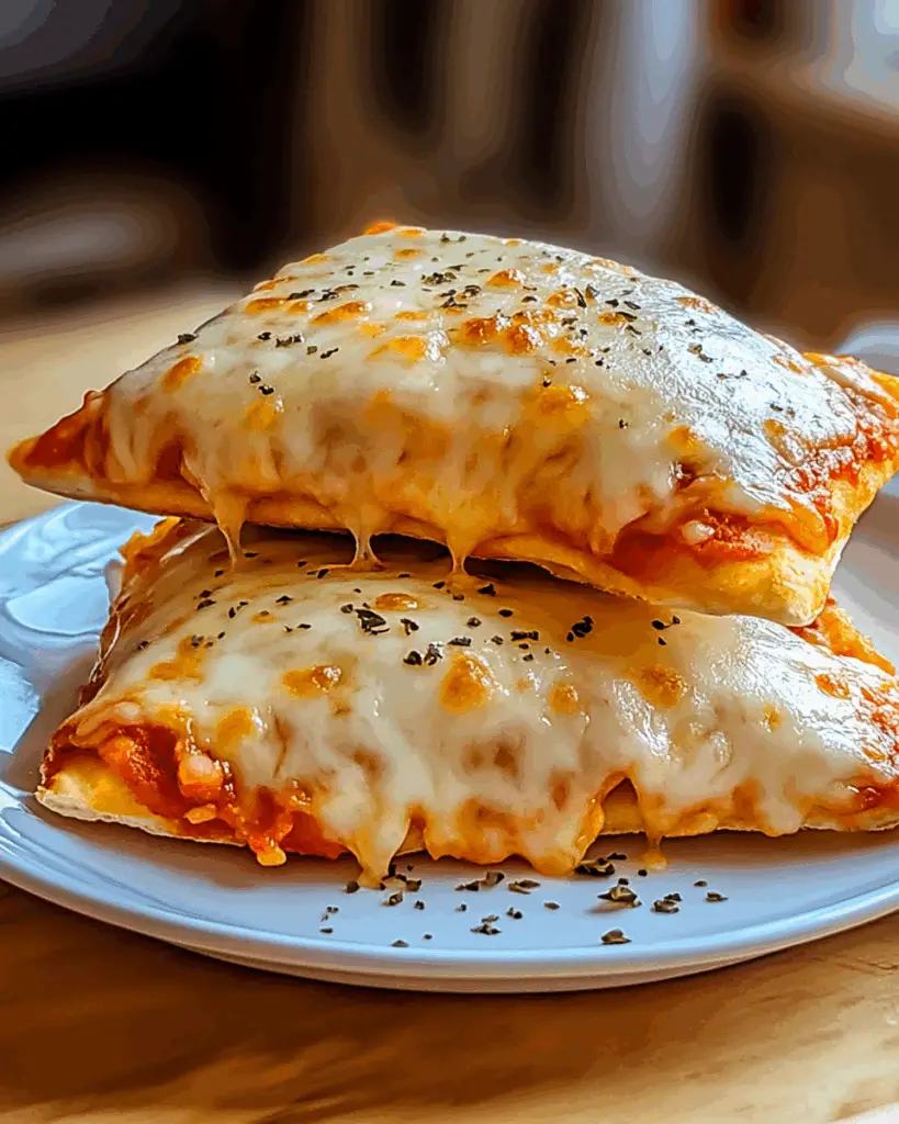 cheesy pizza pockets