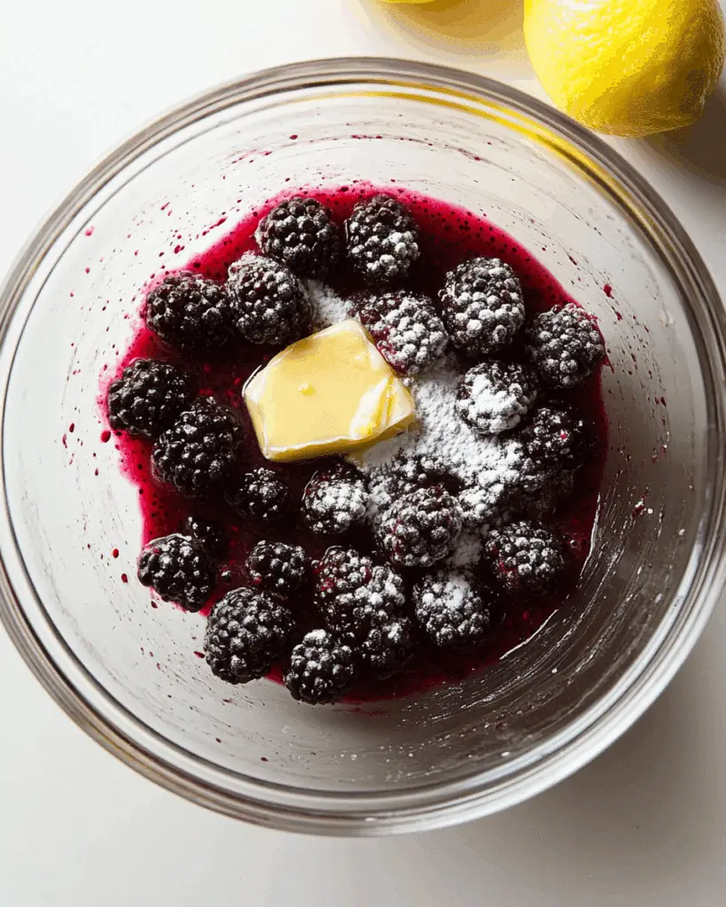 Black Raspberry Lemon Shortbread