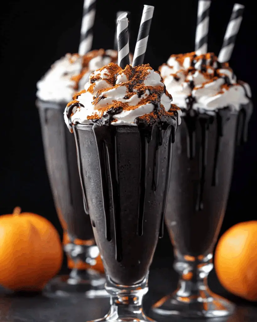 Black Cocoa Milkshake 