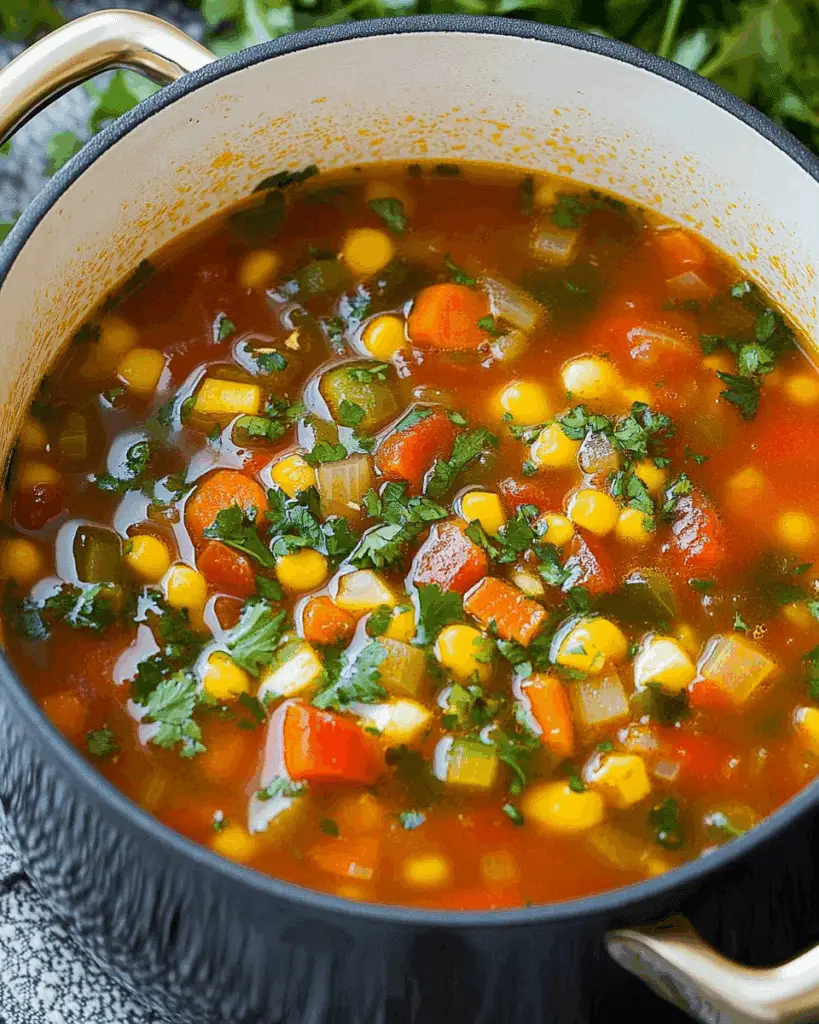 High-Protein Vegetable Soup