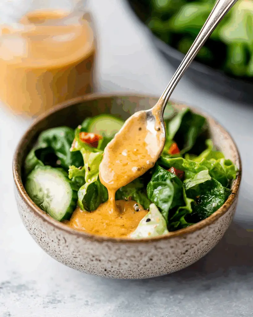 Japanese Garlic Ginger Salad Dressing