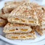 creamy cinnamon orange tea sandwiches