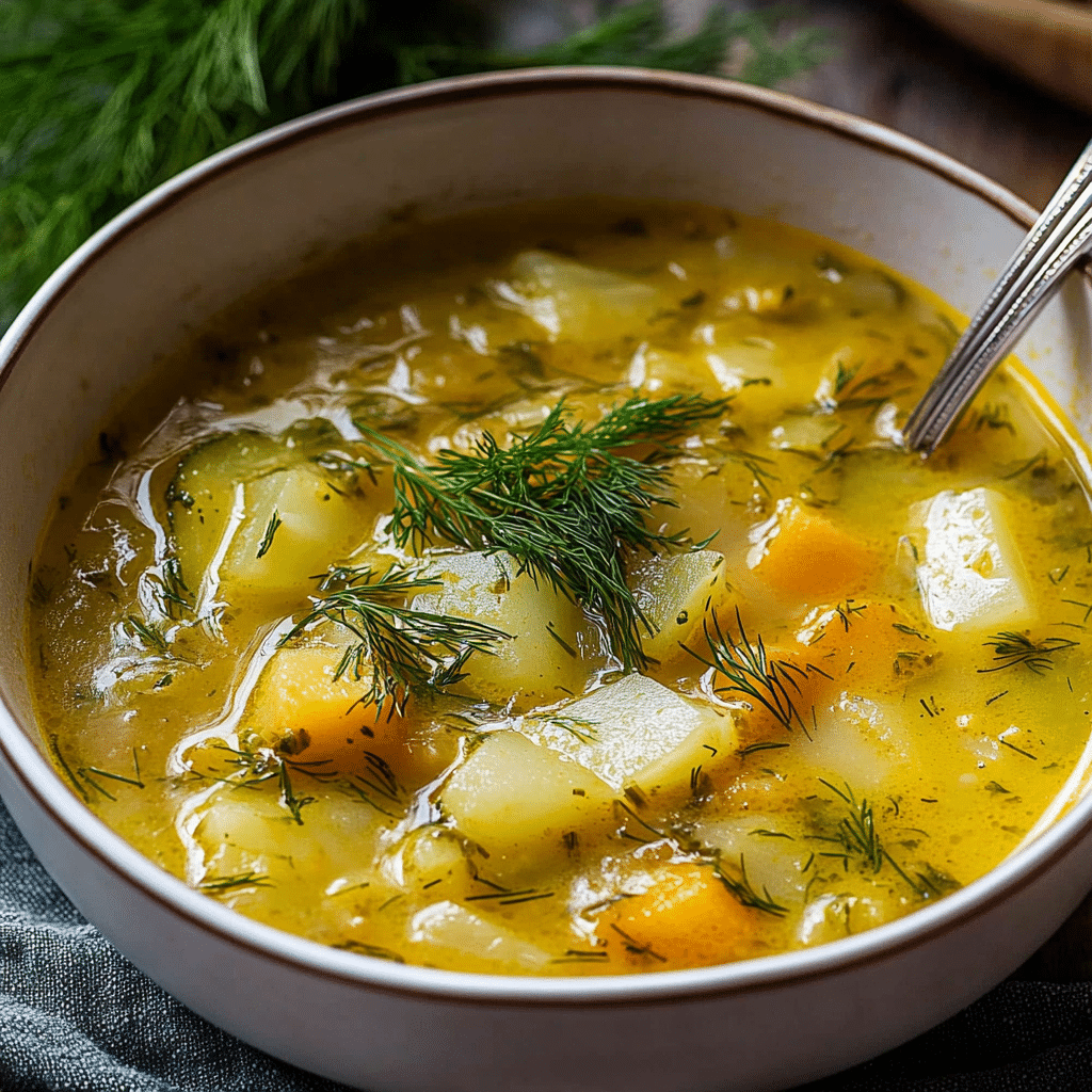 Polish Pickle Soup