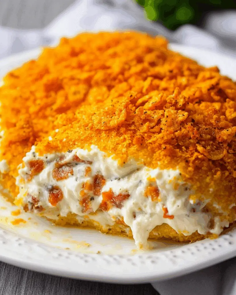 Cream Cheese Bacon Stuffed Doritos Chicken