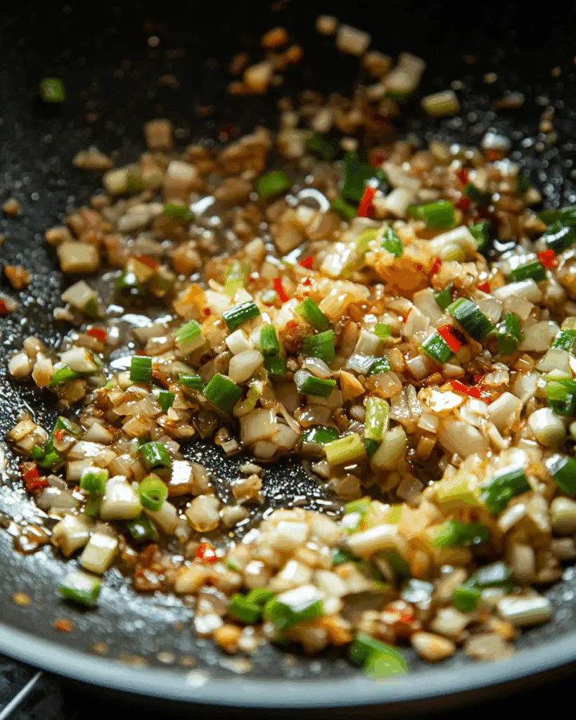 Aromatic Garlic Chilli Noodles