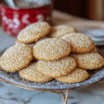 Sesame Honey Cookies