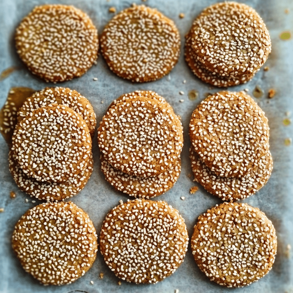Sesame Honey Cookies