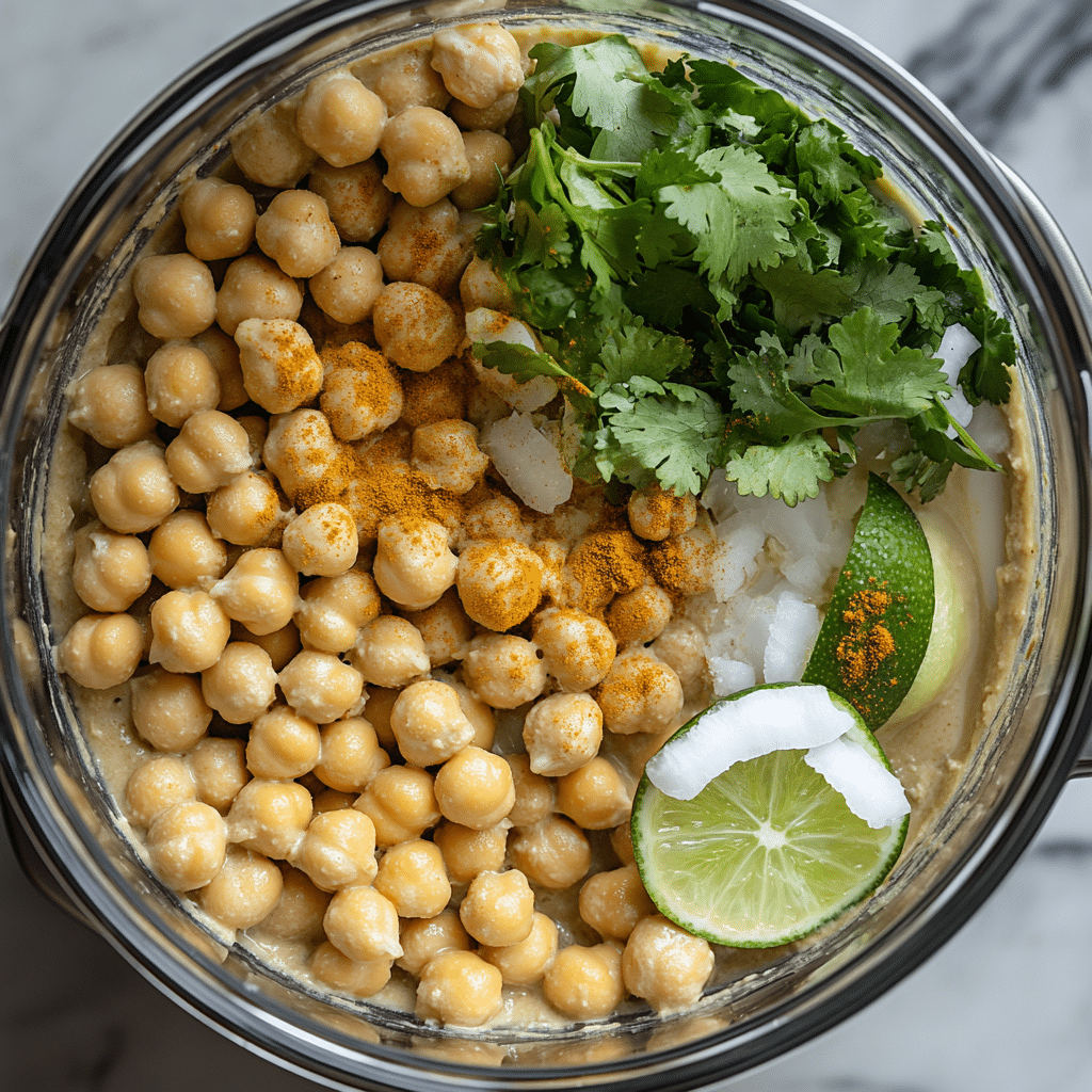 Coconut Curry Hummus