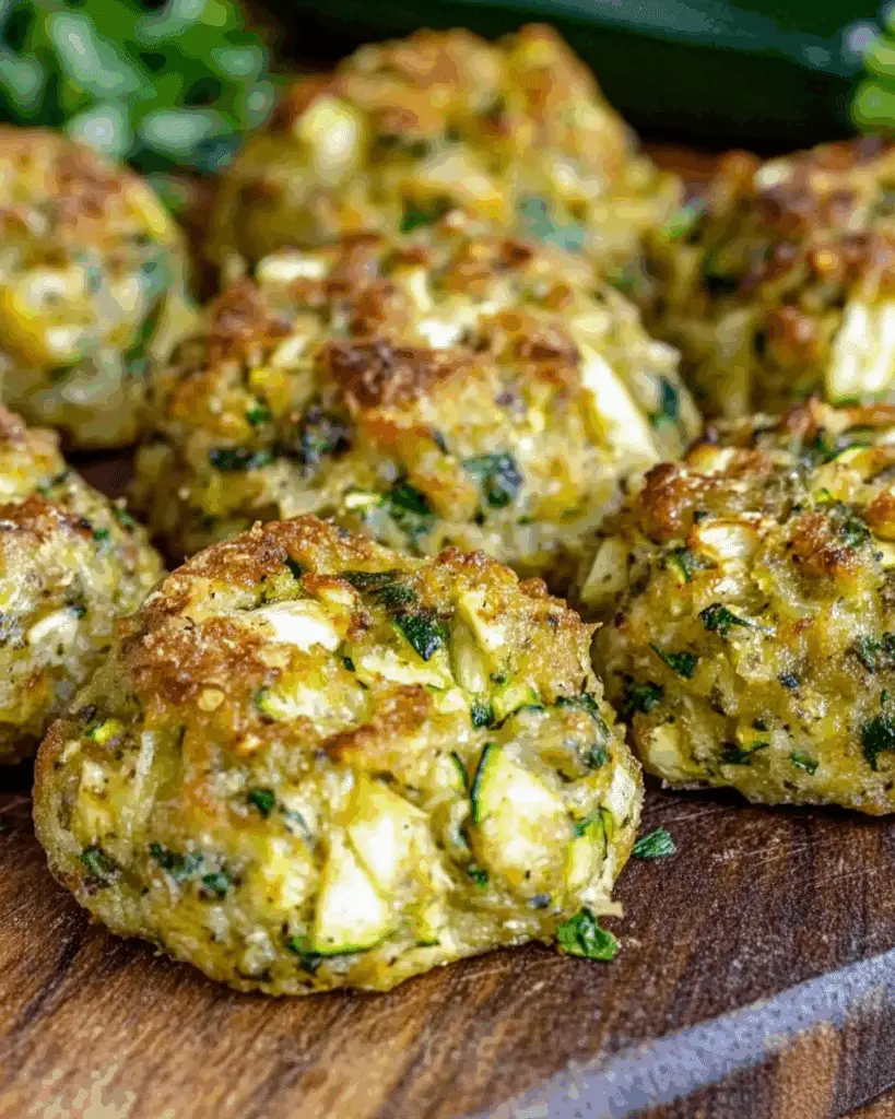 Zucchini Garlic Bites