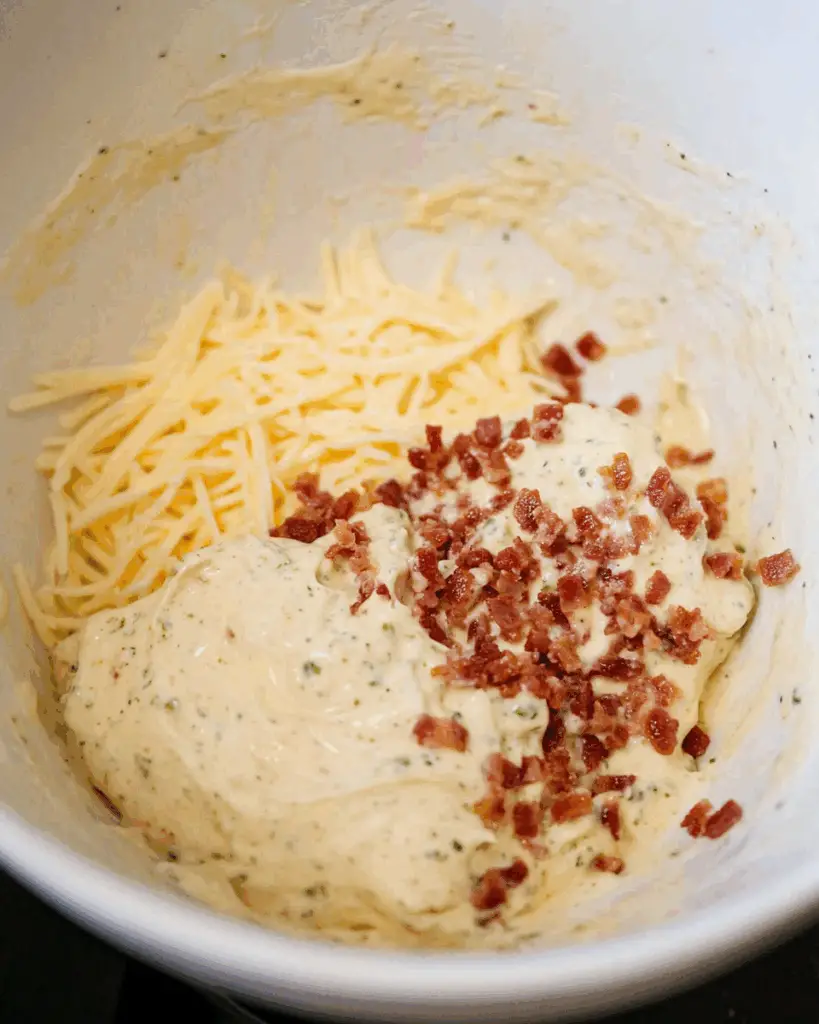 Cream Cheese Bacon Stuffed Doritos Chicken