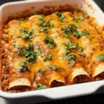 Bean and Cheese Enchiladas
