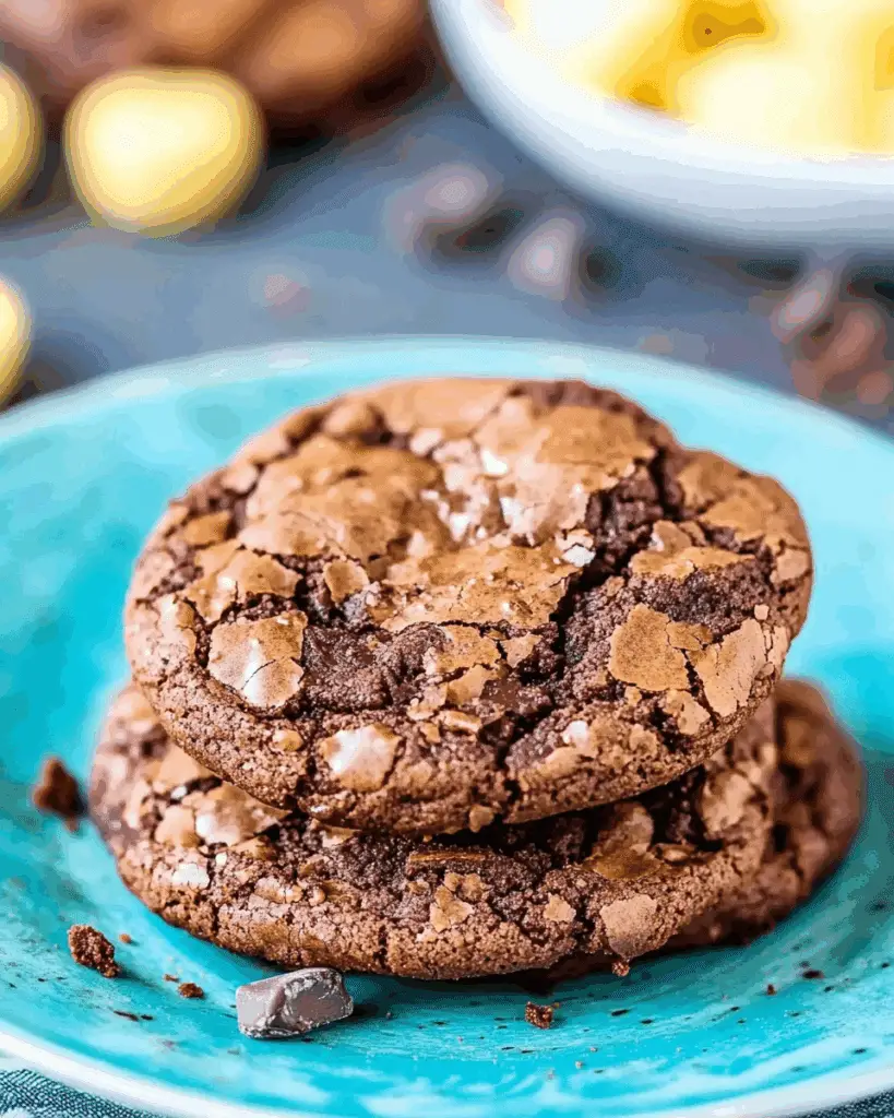 Easy Brownie Mix Cookies