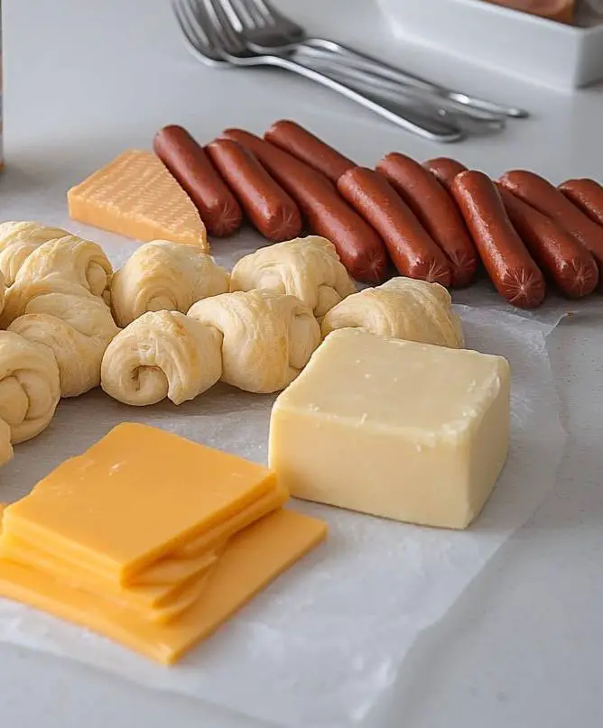 Air Fryer Crescent Mummy Dogs