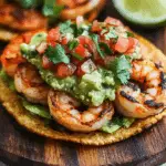 Grilled Shrimp Tostadas