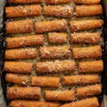 crispy parmesan carrots