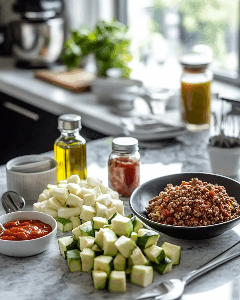 Easy Turkey Zucchini Skillet