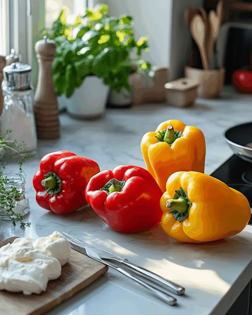 Cold Stuffed Mini Peppers