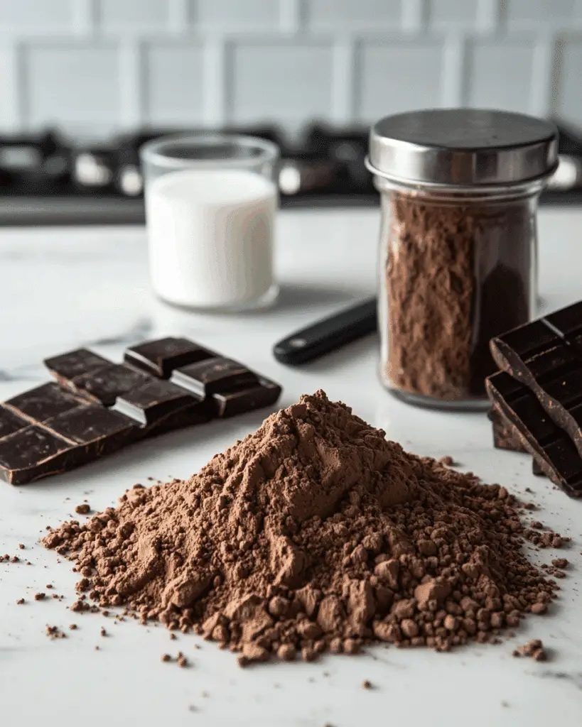 Black Cocoa Milkshake