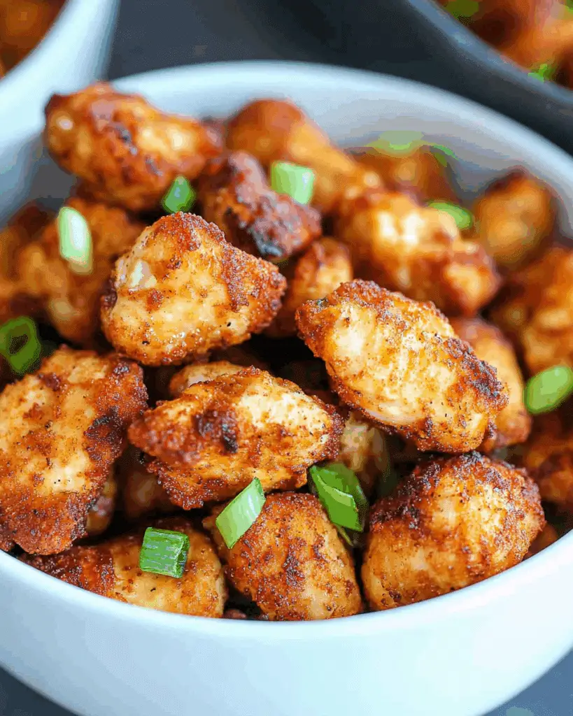air fryer lemon chicken bites
