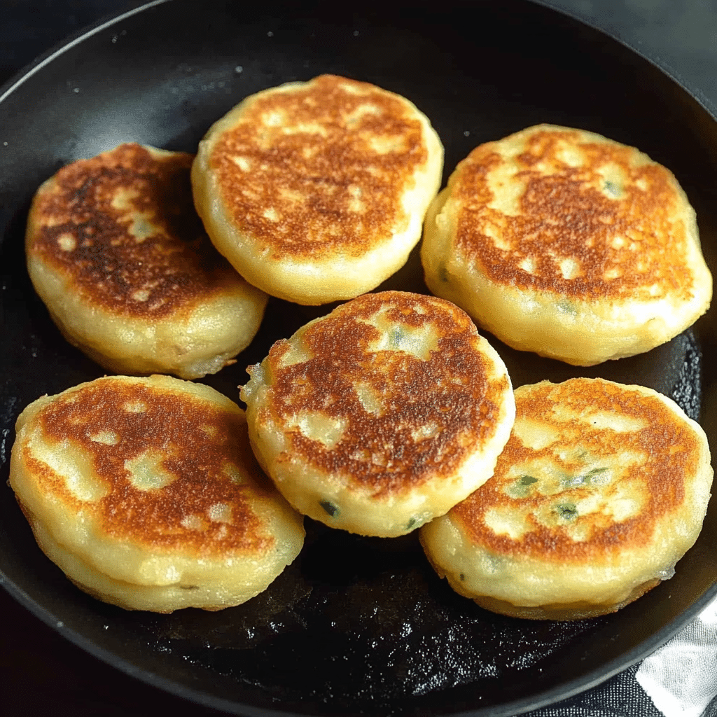 Stuffed Potato Cakes