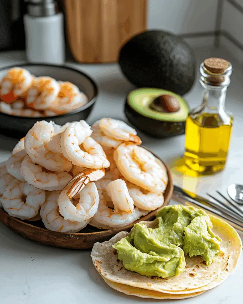 Grilled Shrimp Tostadas